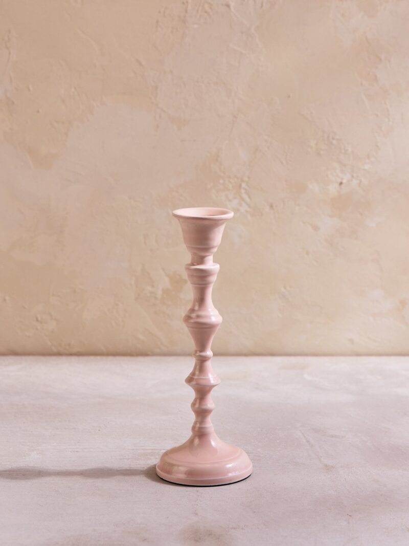 Nera Light Rose Candle Holder, Small